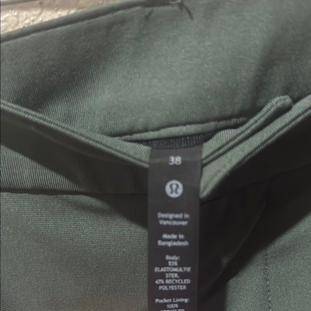 lululemon athletica Men's Green pants